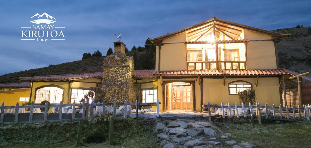 Samay Kirutoa Lodge Quilotoa Esterno foto