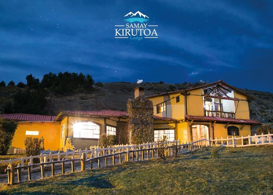 Samay Kirutoa Lodge Quilotoa Esterno foto